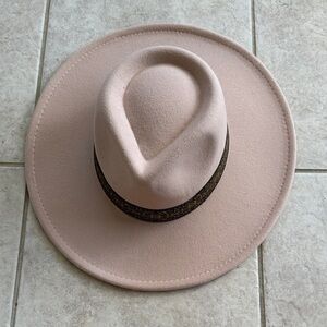 Altar'd State Pink Wide Brim Hat